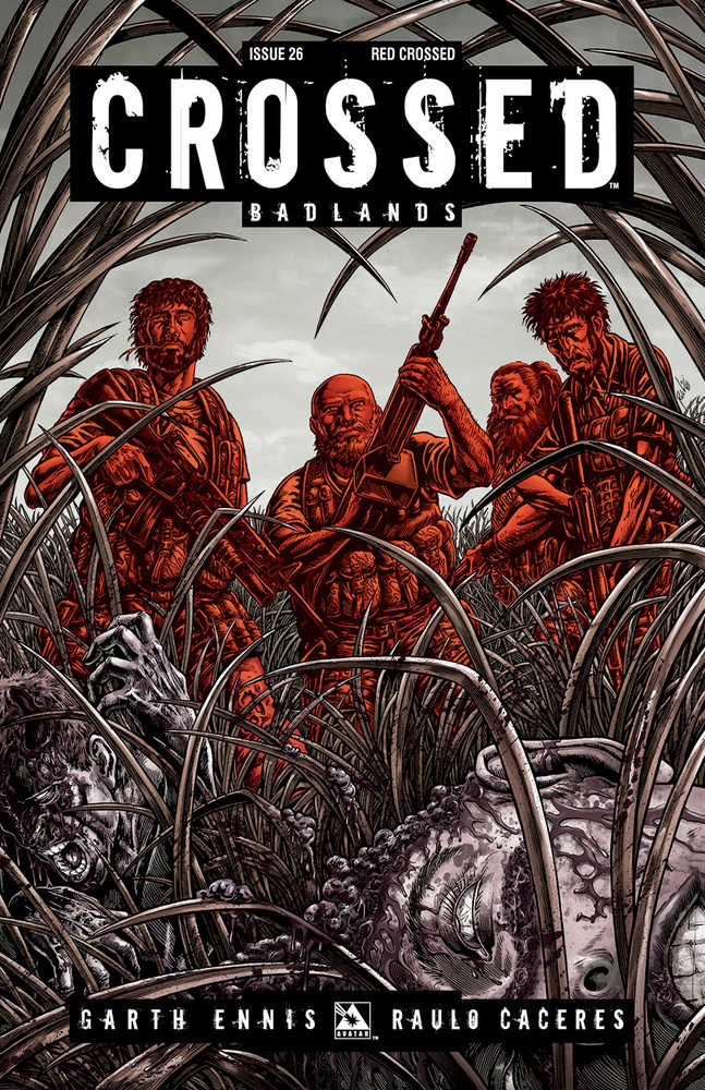 Crossed Badlands #26 Red Crossed Variant (Mature) 