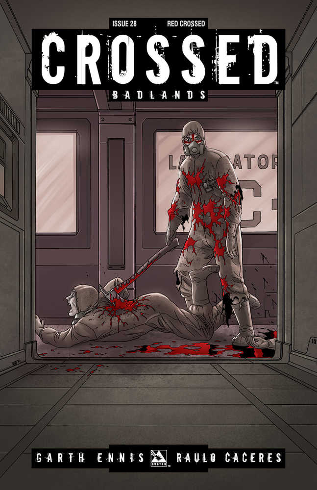 Crossed Badlands #28 Red Crossed Variant (Mature) 