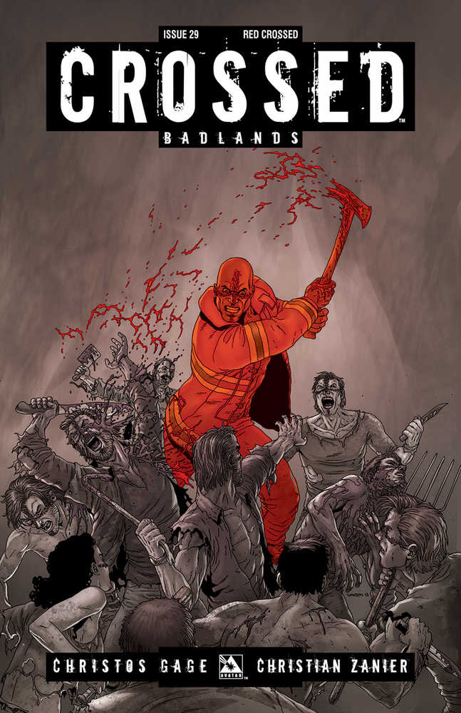 Crossed Badlands #29 Red Crossed Variant (Mature) 