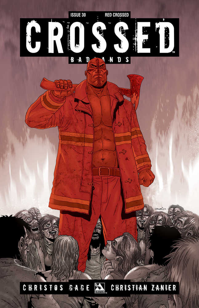 Crossed Badlands #30 Red Crossed Variant (Mature) 