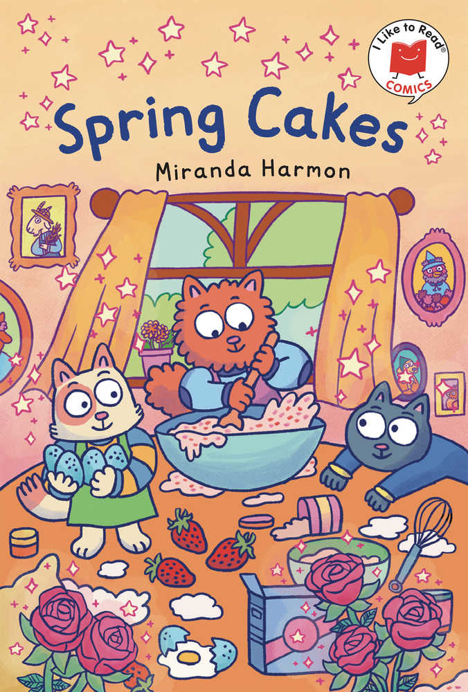 I Like To Read Comics Graphic Novel Spring Cakes 