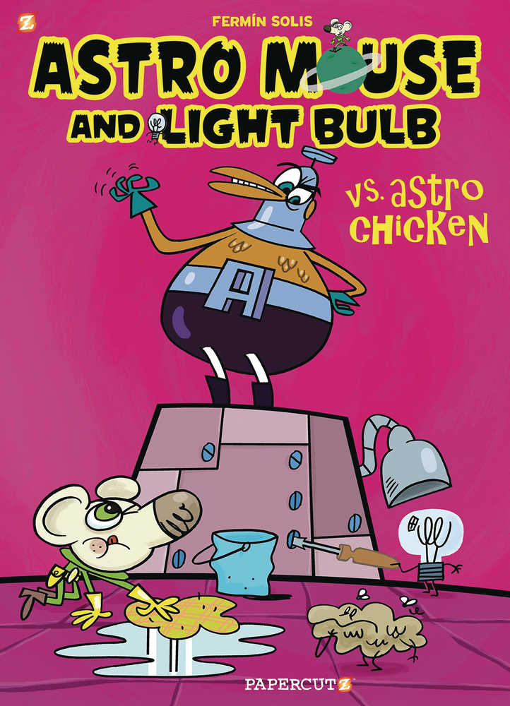 Astro Mouse And Light Bulb Hardcover Volume 01 vs Astro Chicken