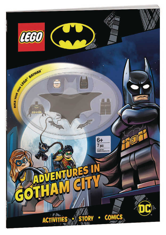 Lego Batman Adventure In Gotham Activity Book & Minifigure 