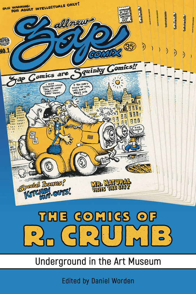 Comics Of R Crumb Underground In Art Museum Softcover 