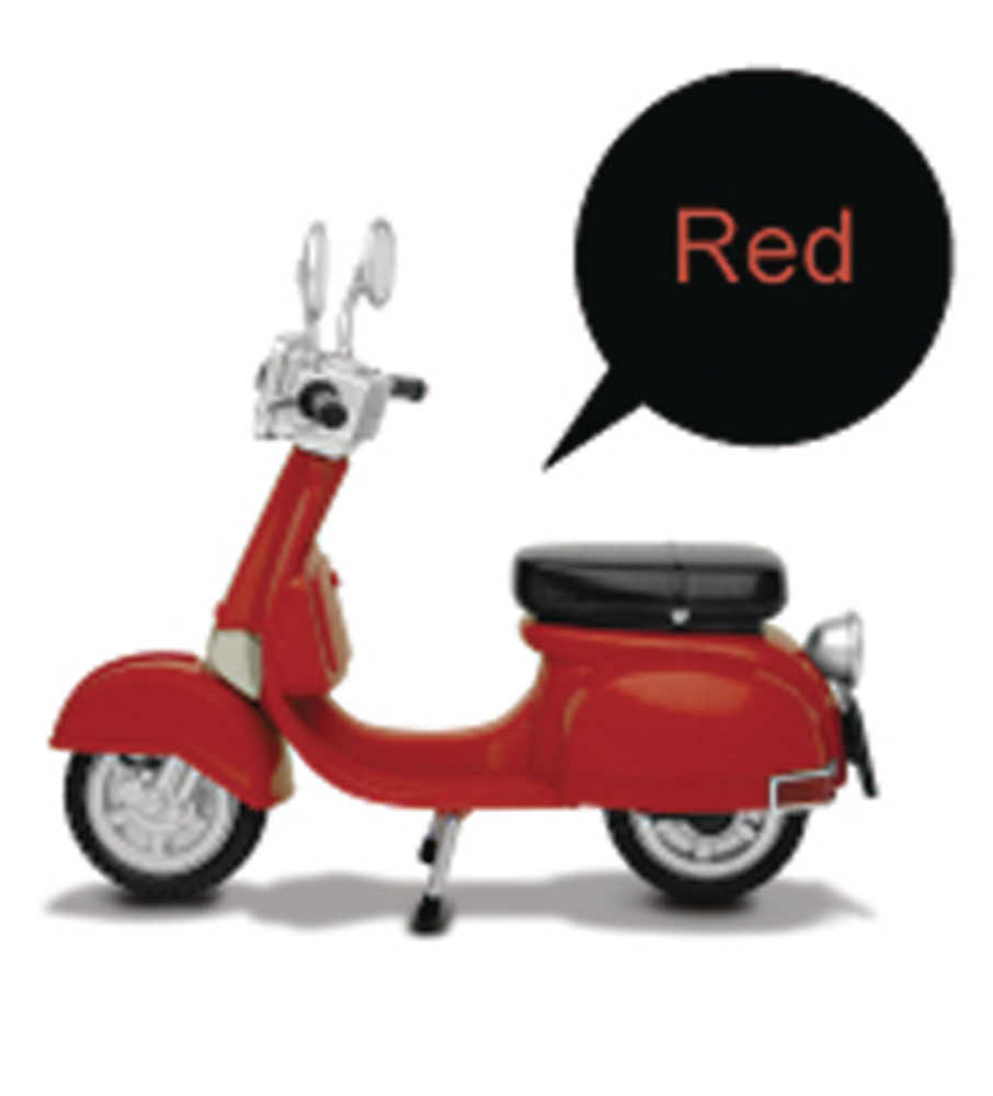 Eaa A03 R Motorbike Classic Style Figure Acc Red Ver 