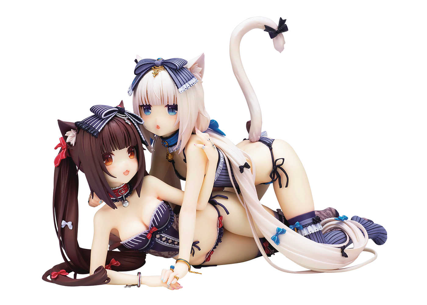Nekopara Chocola & Vanilla Non Scale PVC Figure 2 Pc Set (Mature)