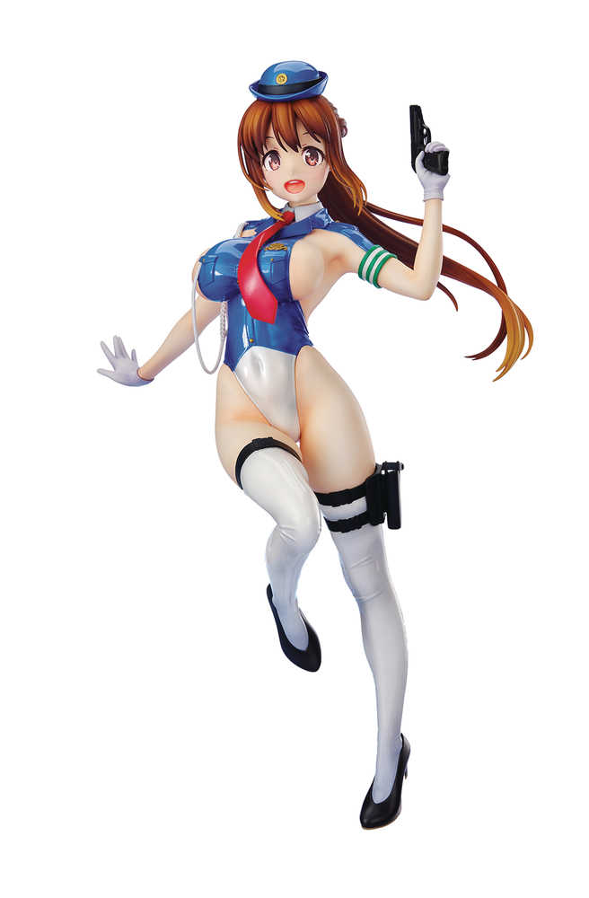 Original Figure Ser Thigt Works Job Cop Asahi Sakurada PVC Figure (Mature)