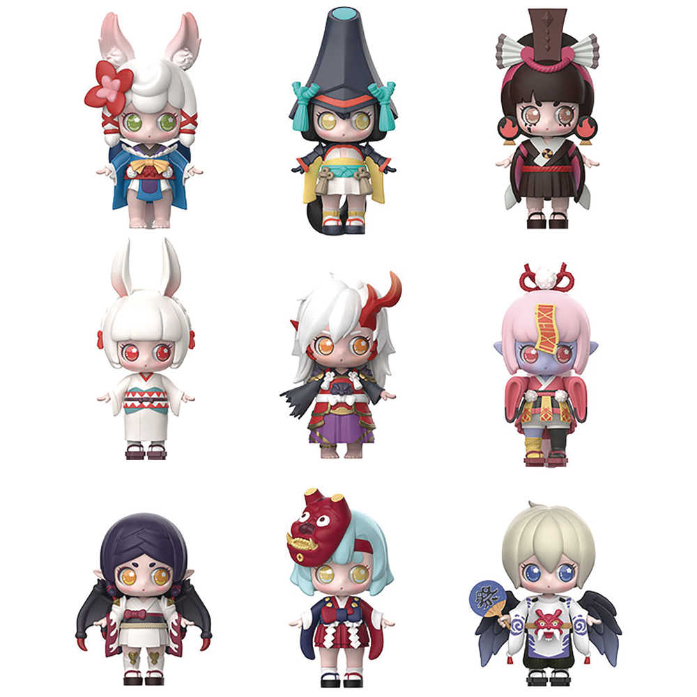 Onmyoji X Kirapika Cosplay Series Volume 1 Mini Figure 8 Pc Blind Mystery Box Display