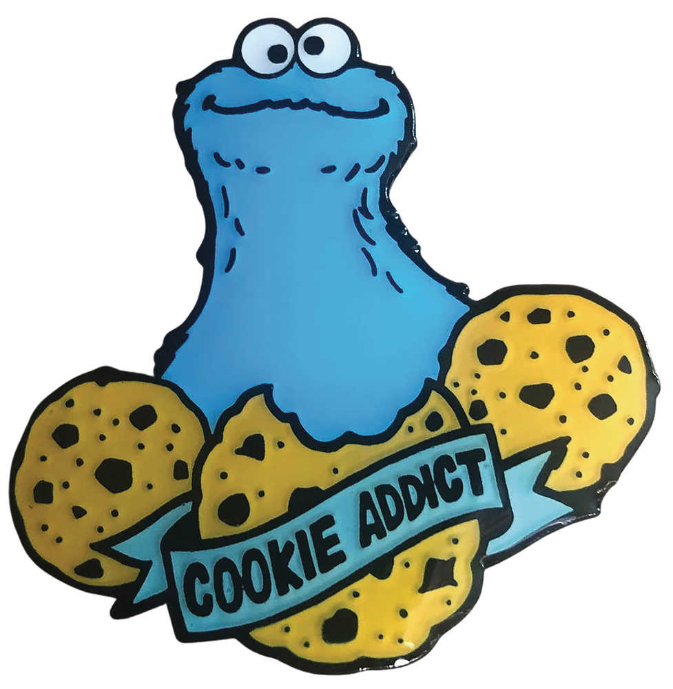 Sesame Street Cookie Addict Pin 