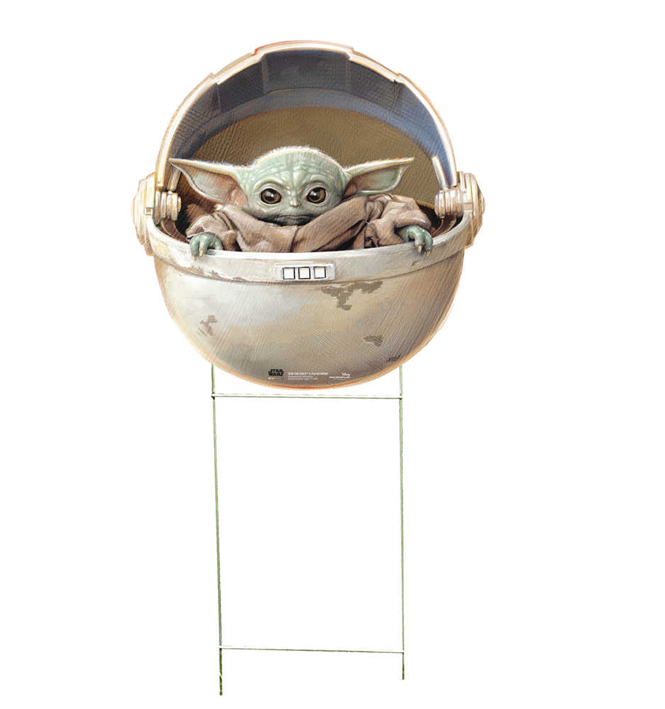 The Mandalorian The Child In Pod Outdoor Standee 