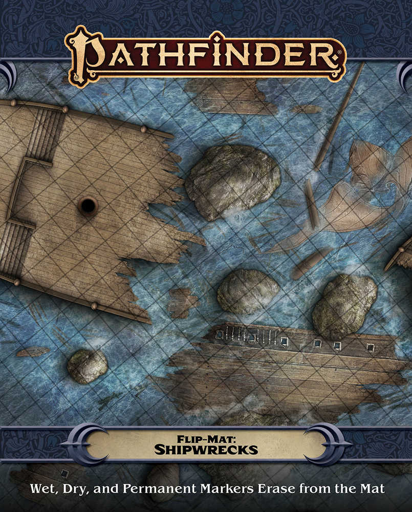 Pathfinder Flip Mat Shipwrecks (P2)