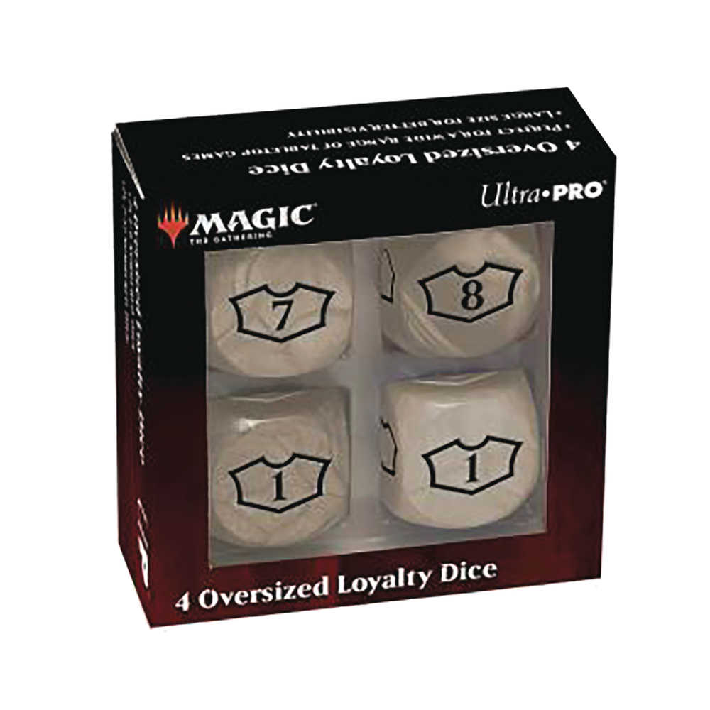Magic The Gathering Collectible Card Game Deluxe 22 Mm Plains Loyalty Dice Set  