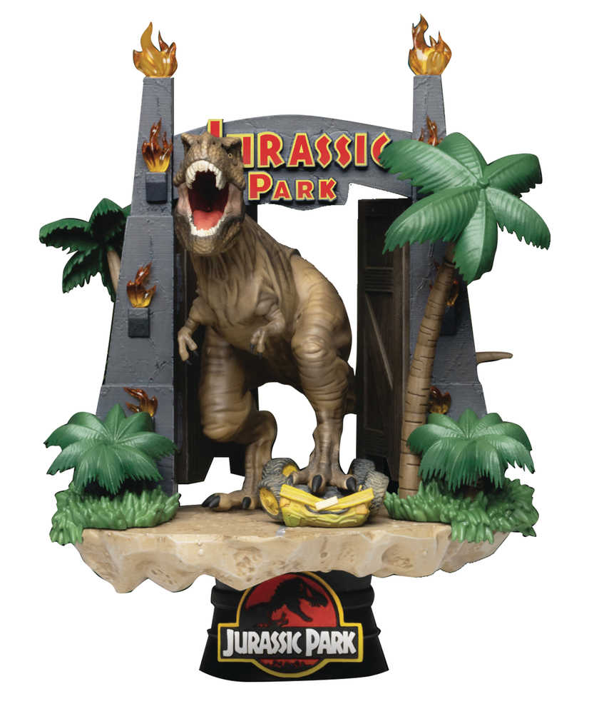 Jurassic Park Ds 088 Park Gate D Stage 6 In Statue 