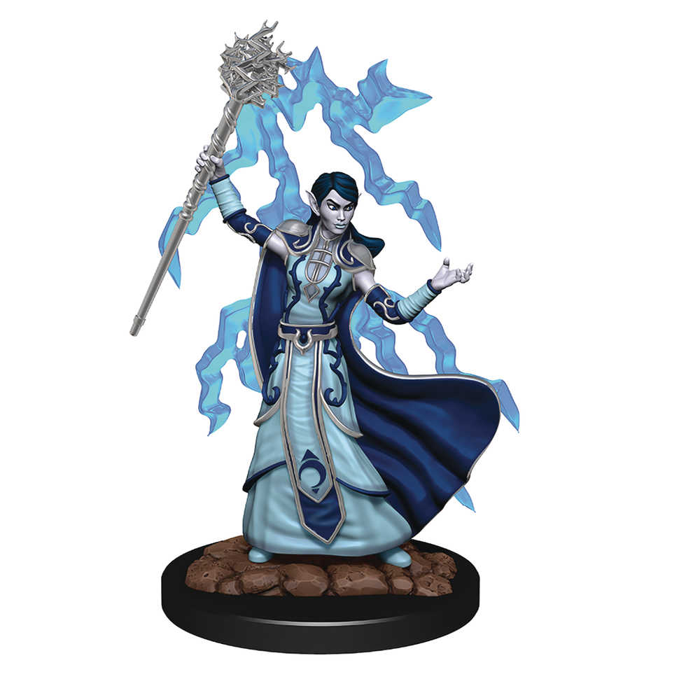 Dungeons & Dragons  Icons Realm Premium Painted Figure Elf Wizard Female 