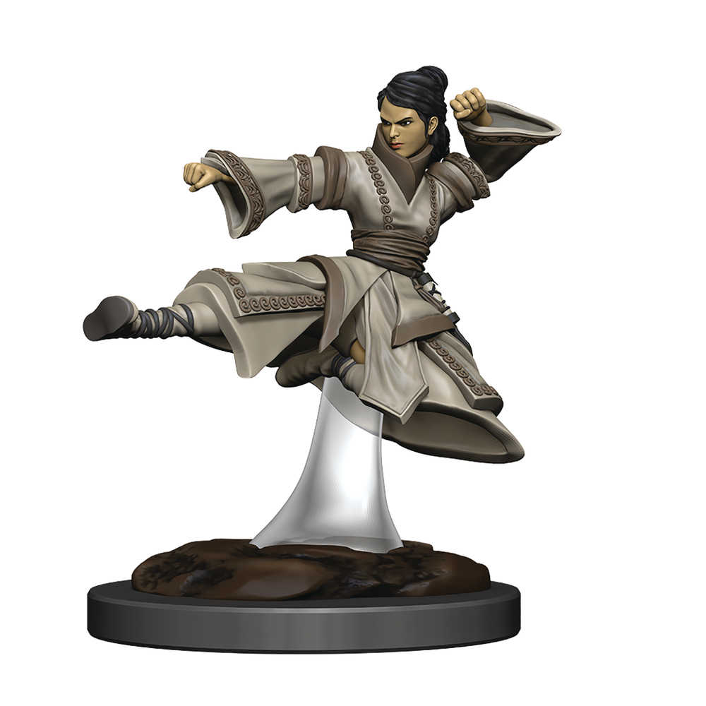 Dungeons & Dragons  Icons Realm Premium Painted Figure Human Monk Female 