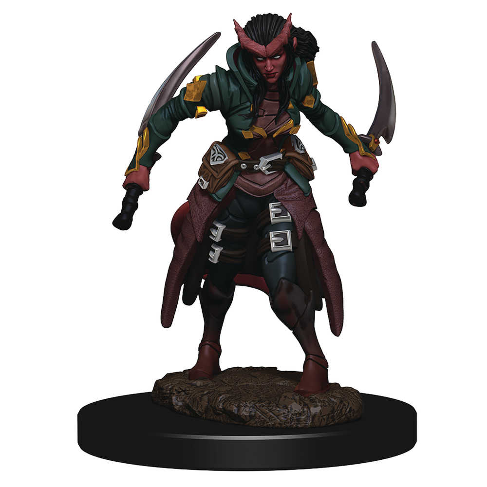 Dungeons & Dragons  Icons Realm Premium Painted Figure Tiefling Rogue Female (C