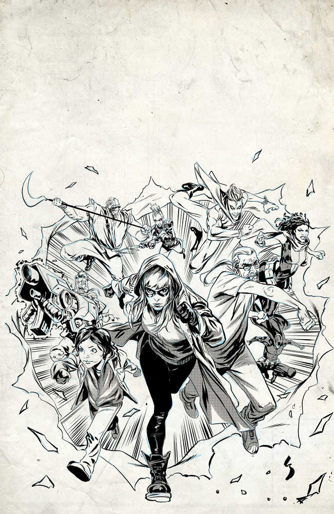 Crossover #4 Cover E 25 Copy Variant Edition Shaw Raw