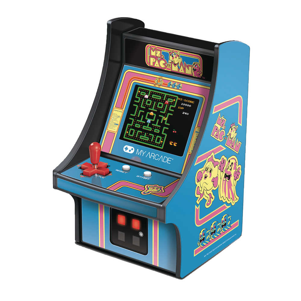 Ms Pac Man 6.75 In Micro Arcade Player  