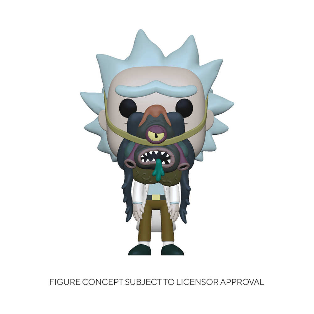 Pop Animation Rick & Morty Morty Rick with Glorzo Vinyl Figure 