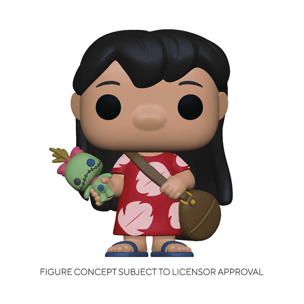 Pop Disney Lilo & Stitch Lilo With Scrump Vinyl Figure 