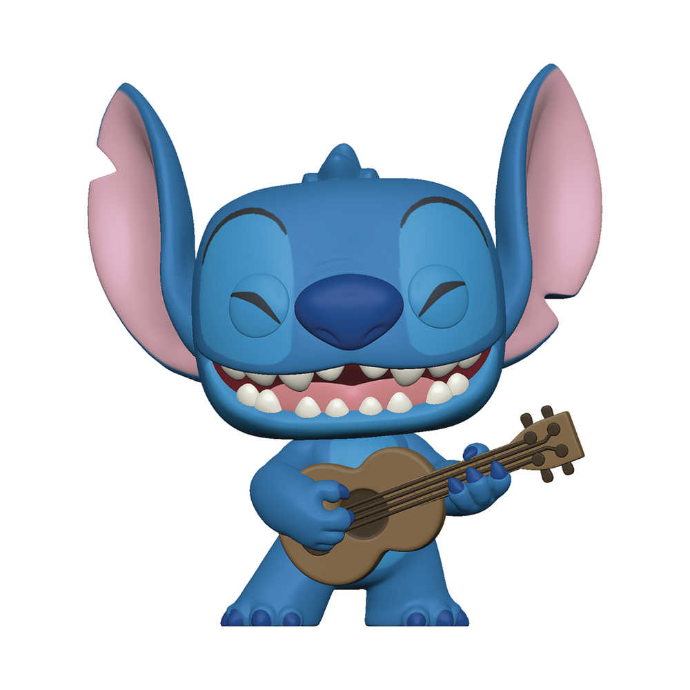 Pop Disney Lilo & Stitch Stitch with Ukelele Vinyl Figure 