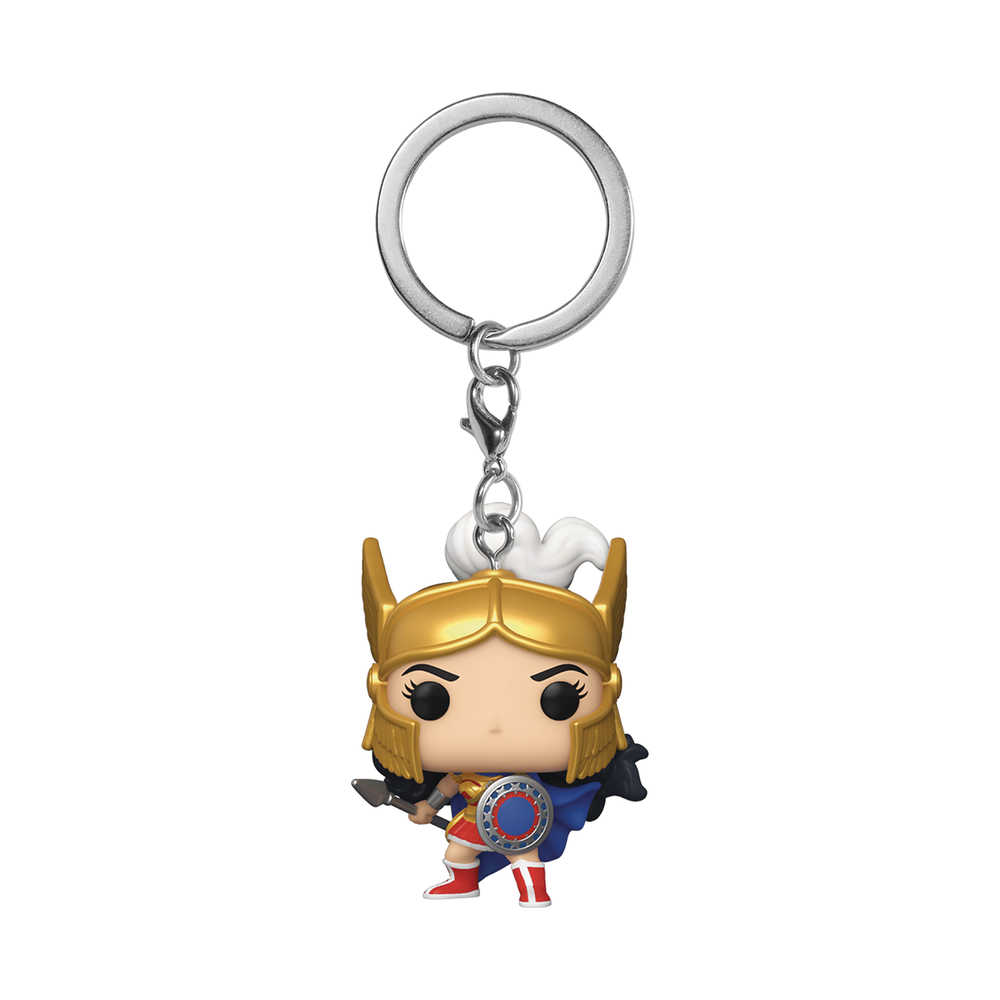 Pocket Pop Wonder Woman 80 Th Ww Challenge Of Gods Keychain (