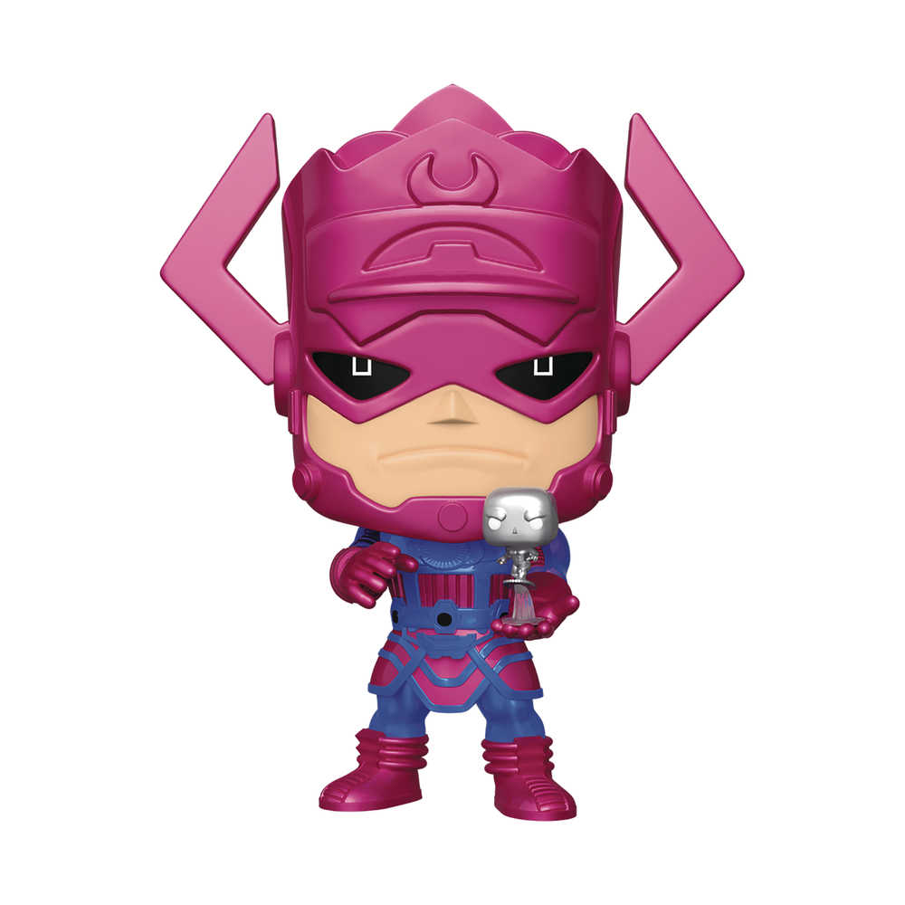 Pop Jumbo Marvel Galactus Previews Exclusive 10 In Figure Metallic Ver 
