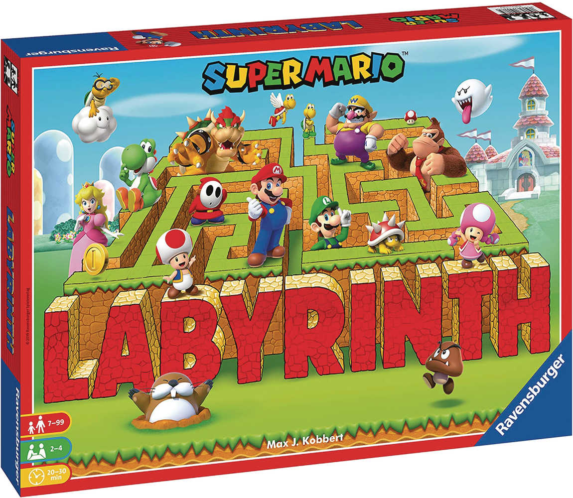 Super Mario Moving Labyrinth Board Game 