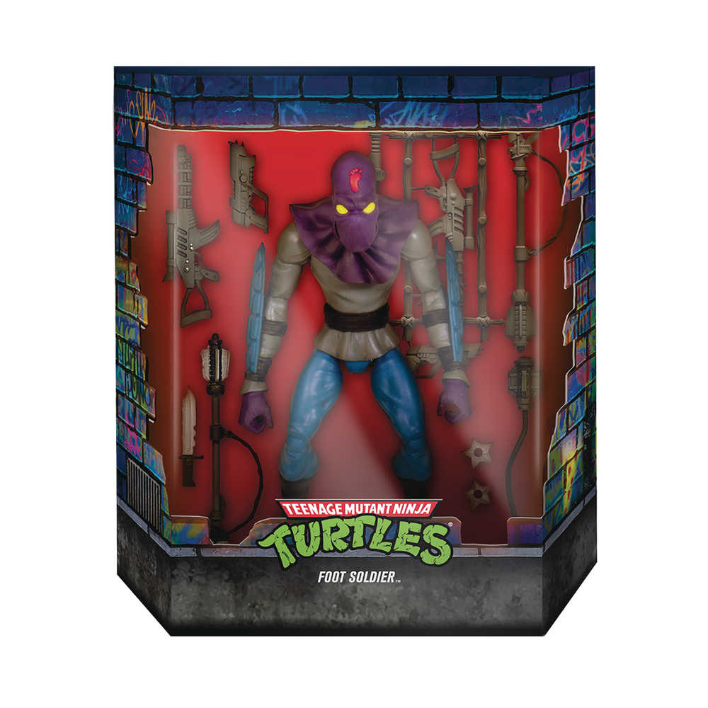 Teenage Mutant Ninja Turtles Ultimates Wave 1 Foot Soldier Action Figure Version 2  