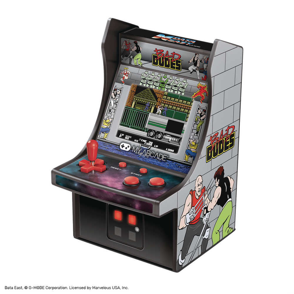 Bad Dudes Retro 6.75 In Micro Player 