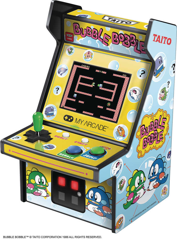 Bubble Bobble Retro 6.75 In Micro Player 
