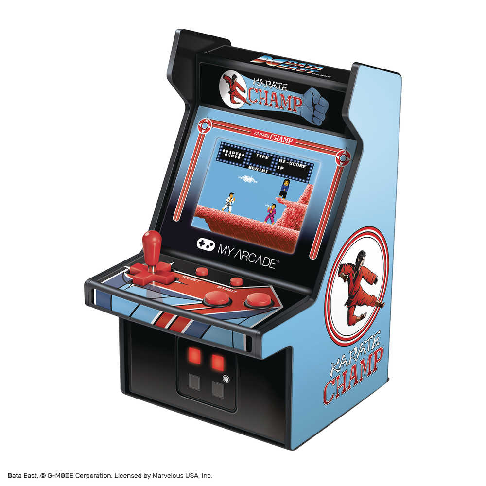 Karate Champ Retro 6.75 In Micro Player 