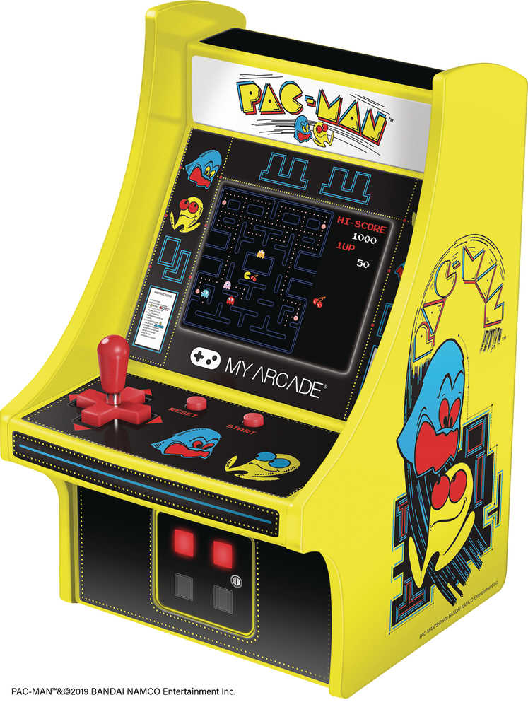 Pac Man Retro 6.75 In Micro Player 