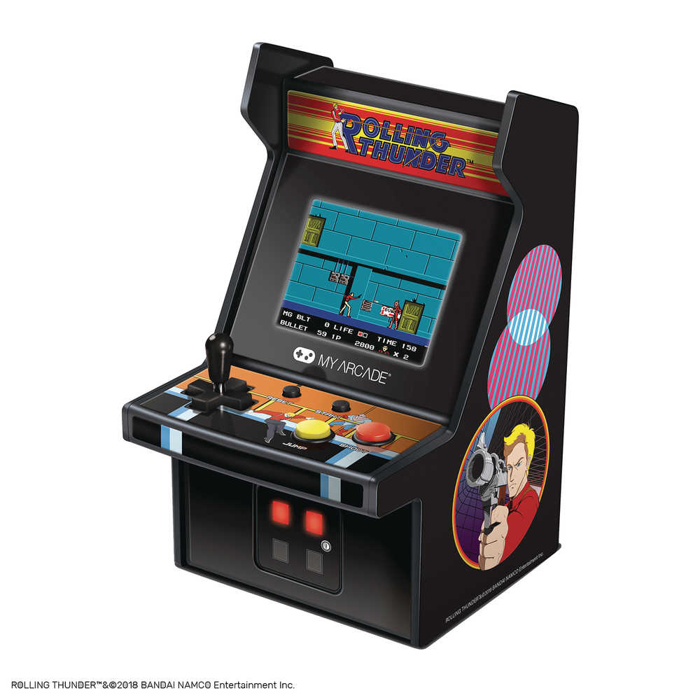 Rolling Thunder Retro 6.75 In Micro Player 