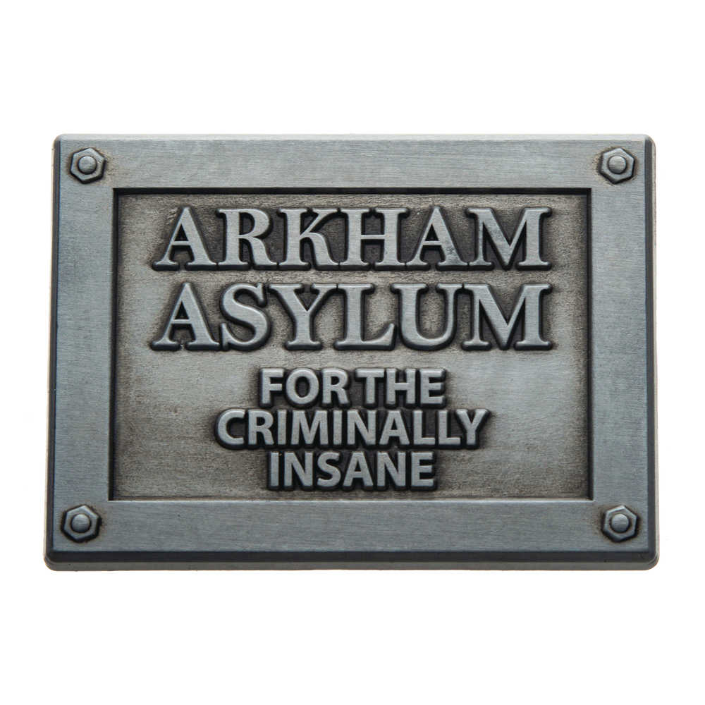DC Arkham Asylum Plaque Pin 