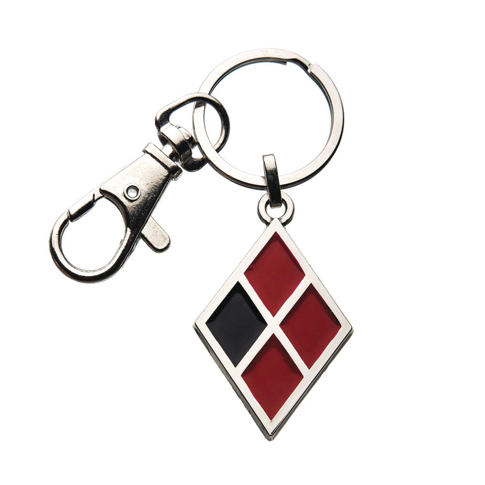 DC Birds Of Prey Harley Quinn Symbol Keychain 