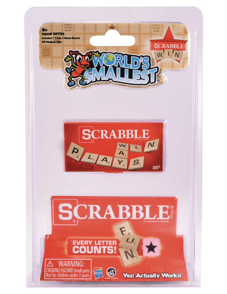 Worlds Smallest Scrabble Game Inner Case  