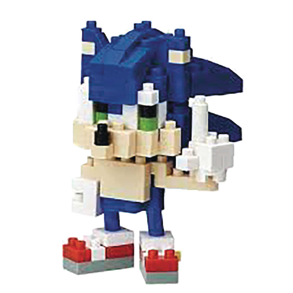 Sonic The Hedgehog Nanoblock Char Ser Kit 3 Ct Box  
