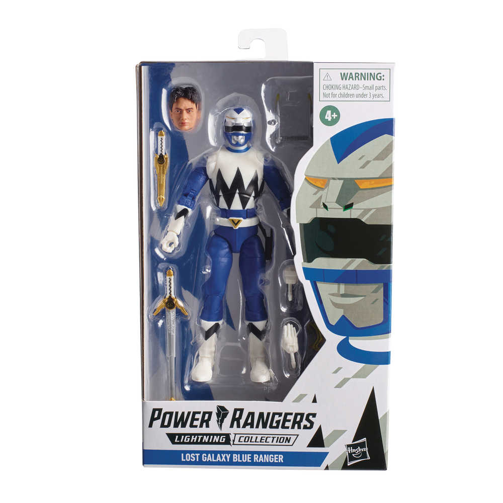 Power Rangers Lightning LG Blue Ranger 6 In Action Figure Case  