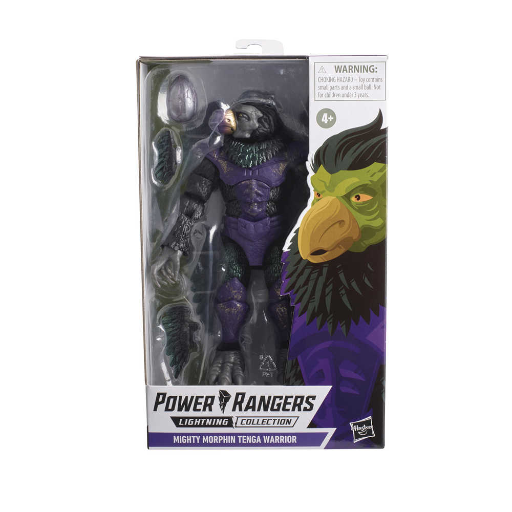Power Rangers Lightning MMPR Tenga Warrior 6 In Action Figure Case  (