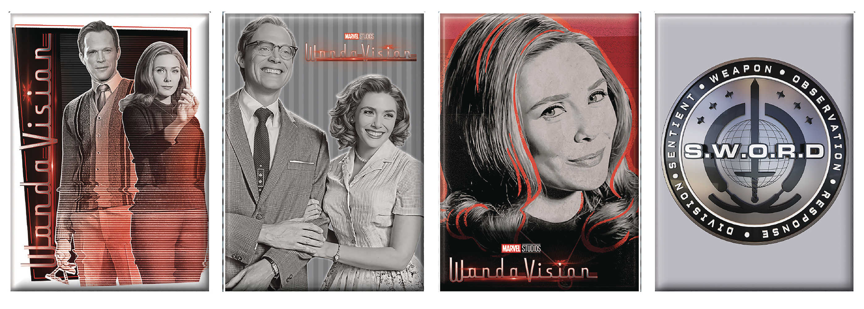 Wandavision 36 Pc Magnet Assortment 