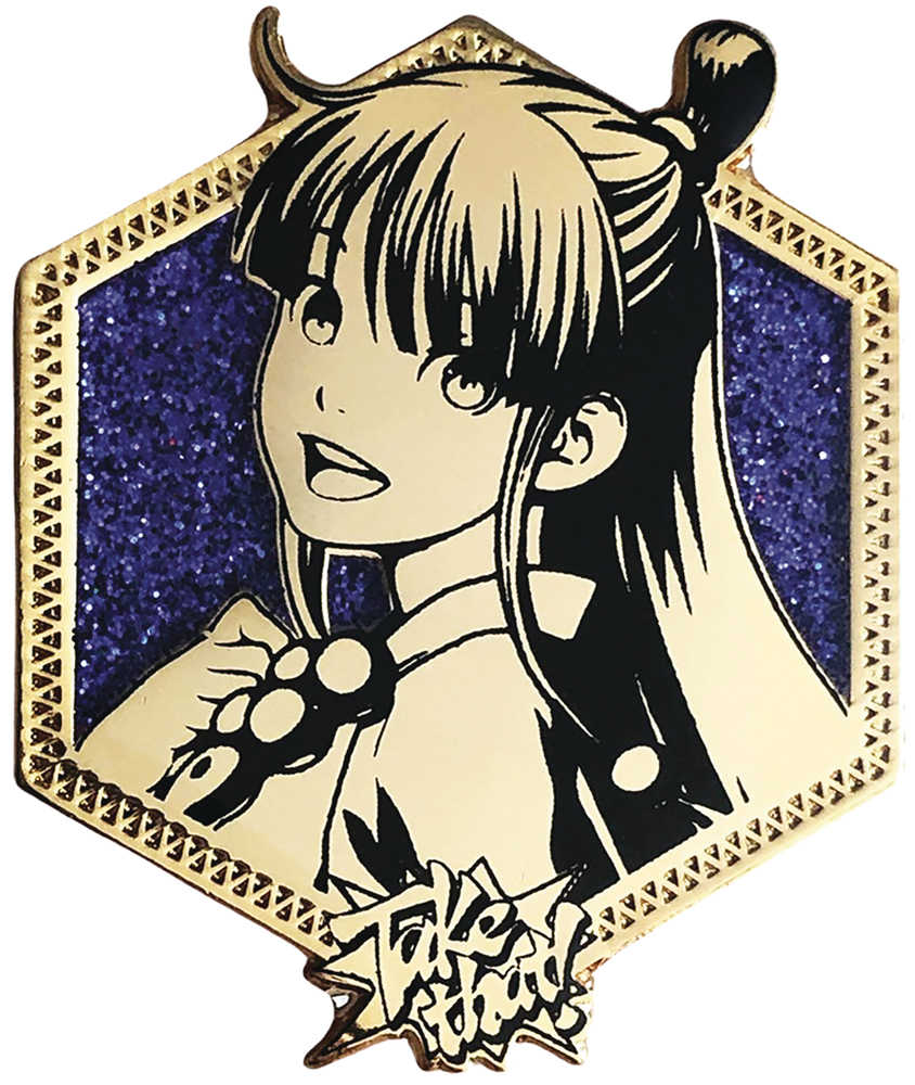 Ace Attorney Maya Fey Golden Series Pin 