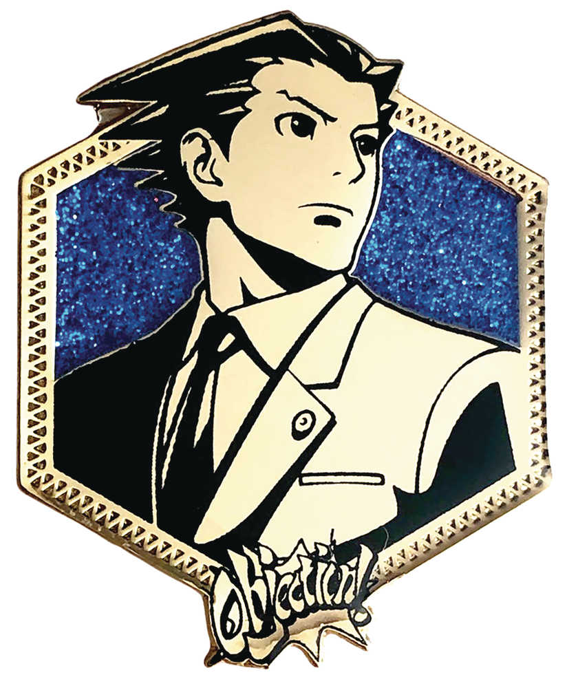 Ace Attorney Phoenix Wright Golden Series Pin 
