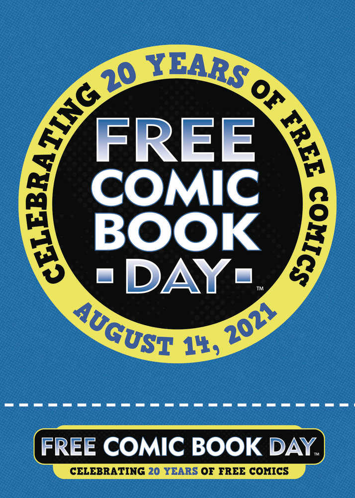 Free Comic Book Day 2021 Shelf Talker Free (Limit 2) 