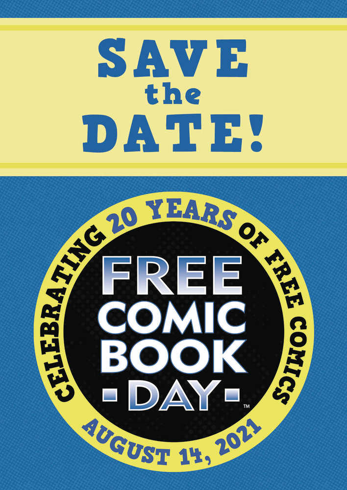 Free Comic Book Day 2021 Postcards (Bundle Of 50) 