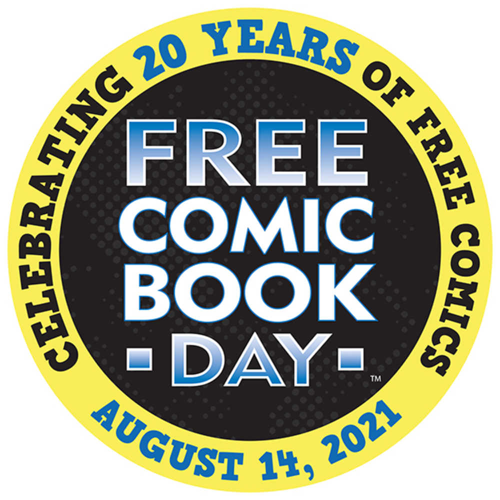 Free Comic Book Day 2021 Circle Buttons (Bundle Of 50) 