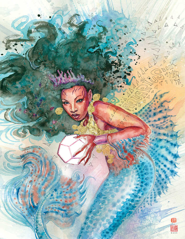 Aquarius Book Of Mer #1 Cover B Mack