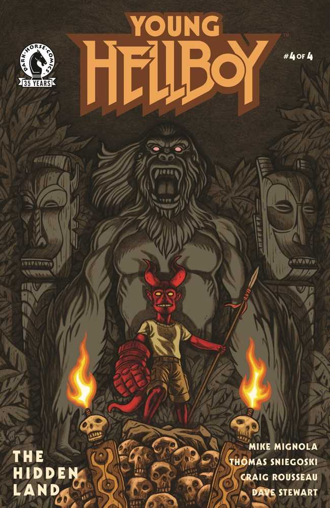 Young Hellboy The Hidden Land #4 (Of 4) Cover B Carpenter