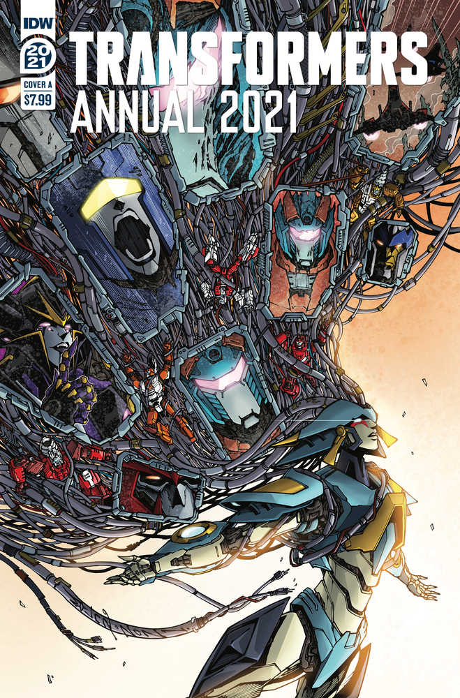 Transformers Annual 2021 Alex Milne Cover