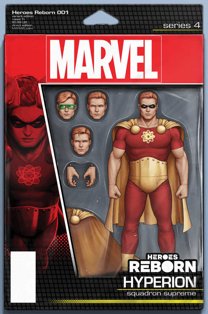 Heroes Reborn #1 (Of 7) Christopher Action Figure Variant